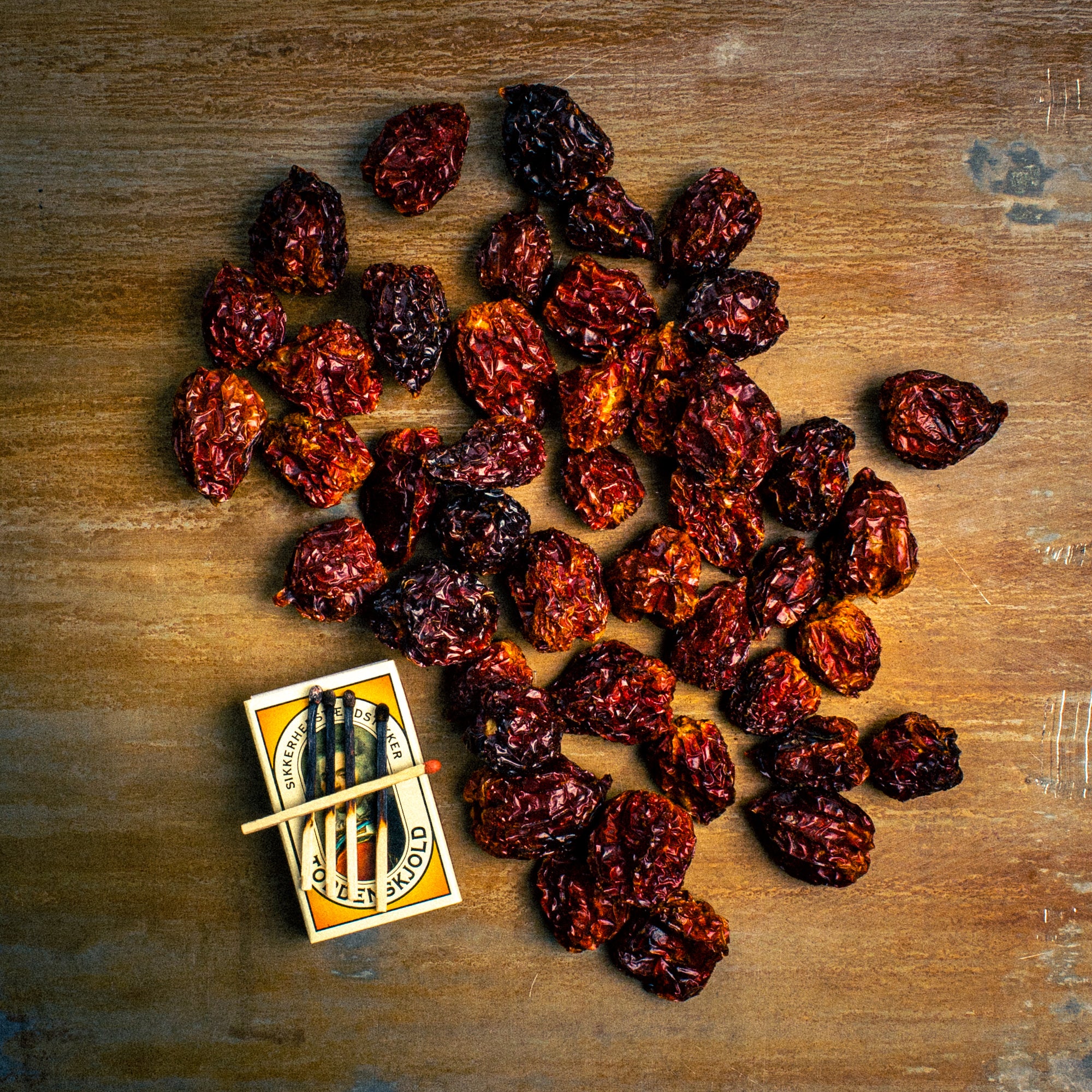 Habanero – hele og tørrede